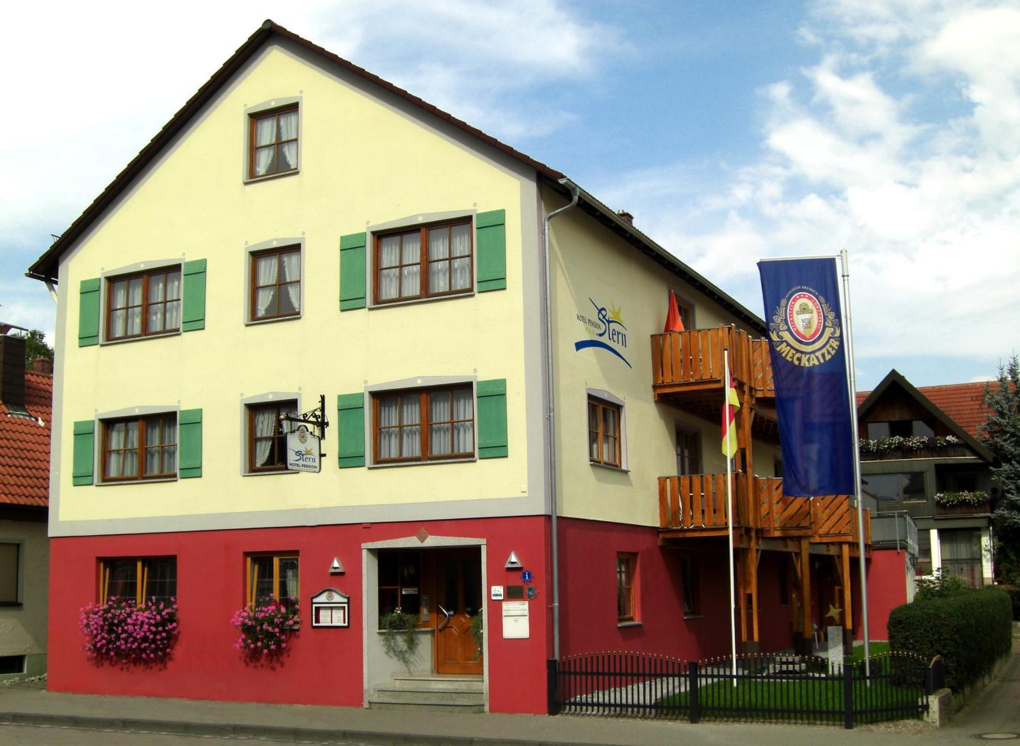 Hotel Pension Stern Bad Buchau Esterno foto